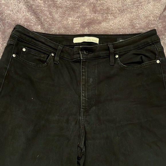 High rise skinny jeans from Ella Moss in black. 31 - Picture 5 of 5